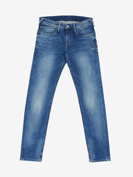 Pepe Jeans Modré pánské slim fit džíny Pepe Jeans Hatch