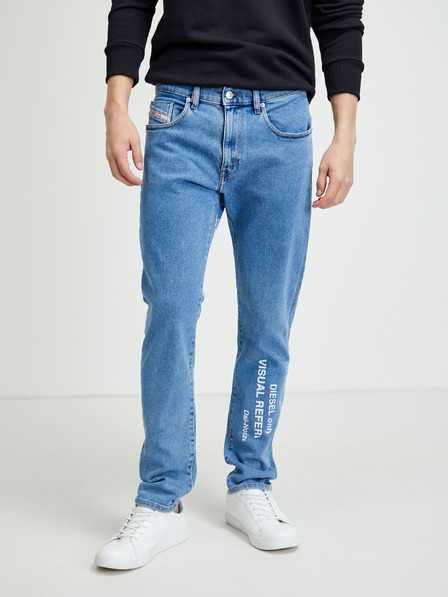 Diesel Modré pánské slim fit džíny Diesel Strukt