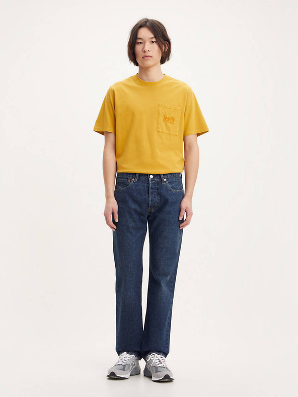 Levi's® Tmavě modré pánské straight fit džíny Levi's® 501