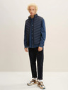 Tom Tailor Denim Modrá pánská džínová košile Tom Tailor Denim
