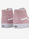 Vans Růžové dámské kotníkové semišové tenisky VANS UA SK8-Hi