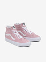 Vans Růžové dámské kotníkové semišové tenisky VANS UA SK8-Hi