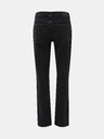Vero Moda Černé zkrácené straight fit džíny VERO MODA Sara