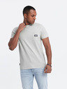 Ombre Clothing Pánské volnočasové tričko s kapsičkou Ombre Clothing zelená