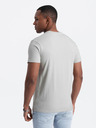 Ombre Clothing Pánské volnočasové tričko s kapsičkou Ombre Clothing zelená