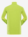ALPINE PRO Zelená pánská rychleschnoucí mikina s cool-dry Alpine Pro ONNEC