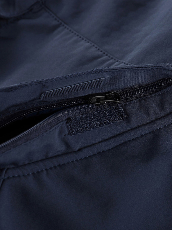 ALPINE PRO Modrá pánská softshellová bunda Alpine Pro HOOR