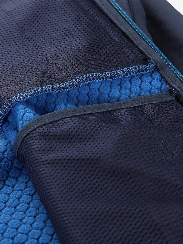 ALPINE PRO Modrá pánská softshellová bunda Alpine Pro HOOR