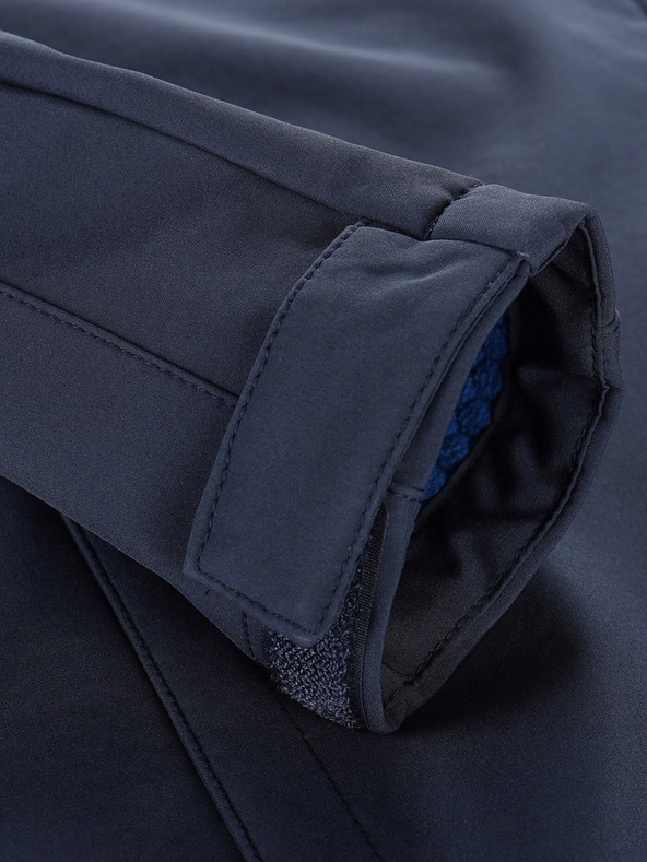 ALPINE PRO Modrá pánská softshellová bunda Alpine Pro HOOR