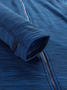 ALPINE PRO Modrá dámská rychleschnoucí mikina s cool-dry Alpine Pro ONNECA