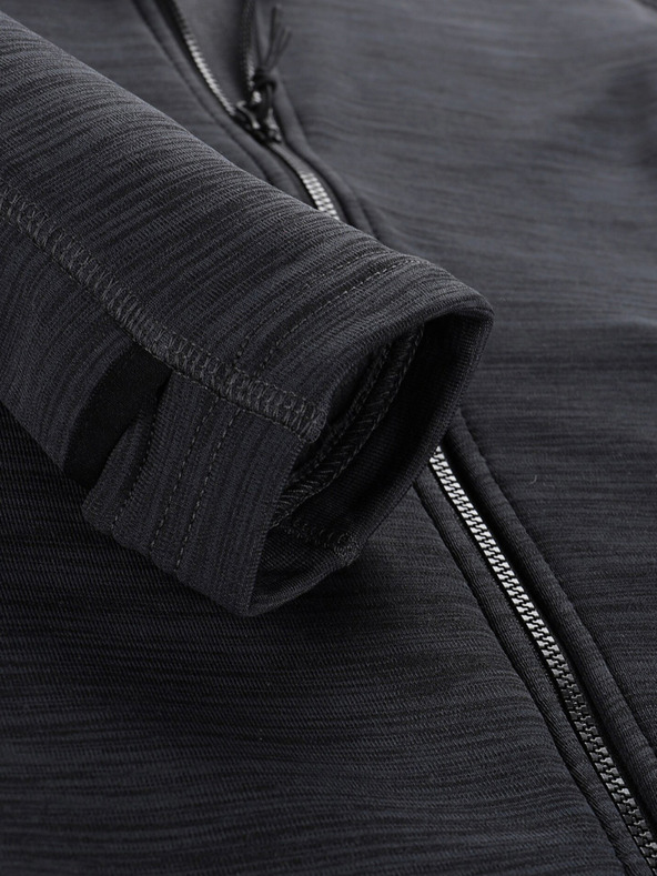 ALPINE PRO Černá dámská rychleschnoucí mikina s cool-dry Alpine Pro ONNECA