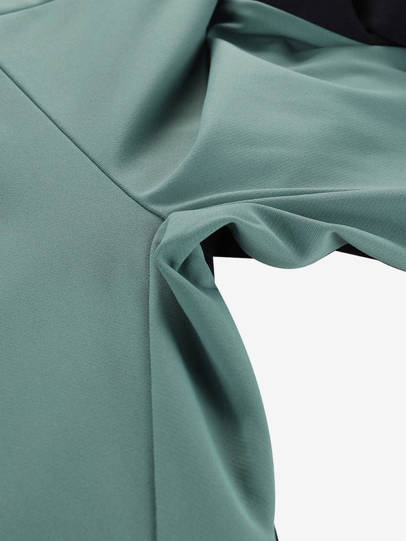 ALPINE PRO Zelené dámské outdoorové legíny Alpine Pro RENZA