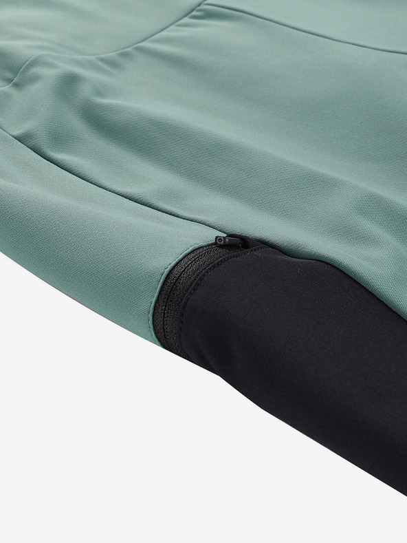 ALPINE PRO Zelené dámské outdoorové legíny Alpine Pro RENZA