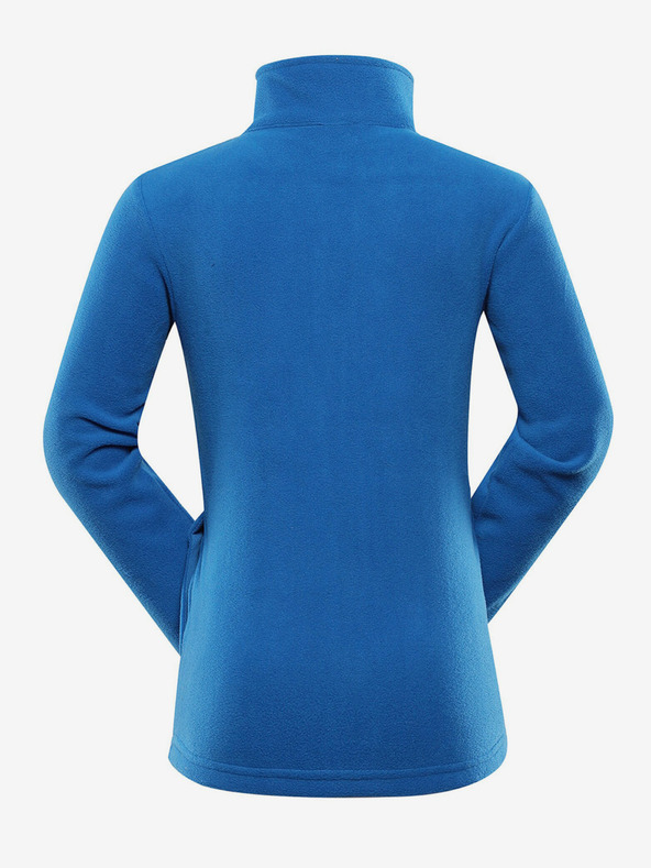 ALPINE PRO Modrá klučičí fleecová mikina Alpine Pro SIUSO