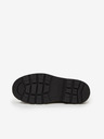 Scotch & Soda Krémové dámské kožené boty Scotch & Soda Aubri Mid Boot Off Wht Croco