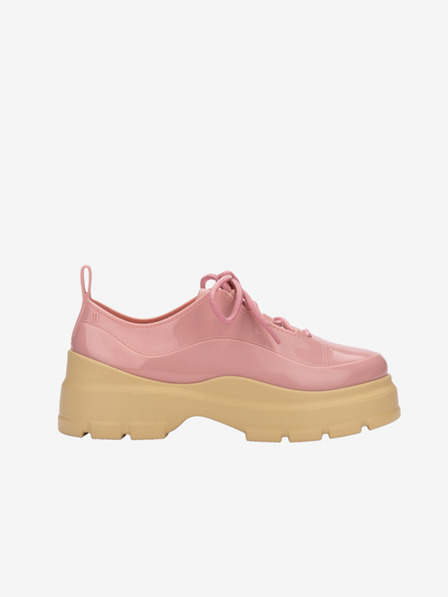 Melissa Růžové polobotky na platformě Melissa Funky