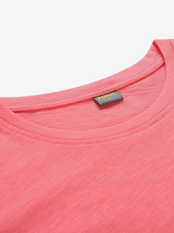 NAX Červené dámské tričko NAX Drawa