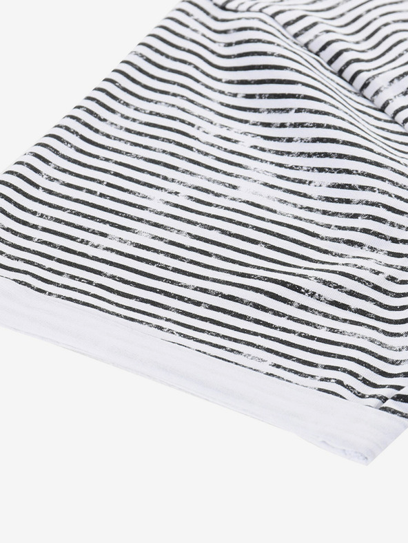 NAX Černé pánské vzorované tričko NAX Ovex