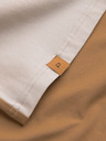 Ombre Clothing Hnědé pánské tričko Ombre Clothing