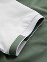 Ombre Clothing Světle zelené pánské tričko Ombre Clothing