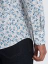 Ombre Clothing Šedá pánská vzorovaná košile Ombre Clothing
