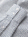 Ombre Clothing Bílá pánská vzorovaná slim fit košile Ombre Clothing