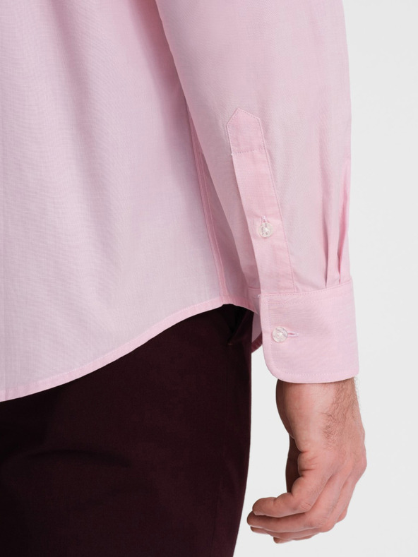 Ombre Clothing Růžová pánská košile Ombre Clothing