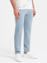 Ombre Clothing Světle modré pánské tepláky Ombre Clothing