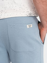 Ombre Clothing Světle modré pánské tepláky Ombre Clothing