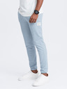 Ombre Clothing Světle modré pánské tepláky Ombre Clothing