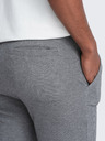 Ombre Clothing Šedé pánské tepláky Ombre Clothing