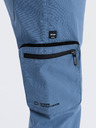 Ombre Clothing Modré pánské cargo jogger kalhoty Ombre Clothing