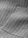 Ombre Clothing Šedé pánské kostkované sako s příměsí vlny Ombre Clothing