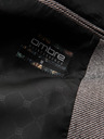 Ombre Clothing Šedé pánské sako bez klop Ombre Clothing