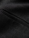 Ombre Clothing Čené pánské žakárové sako Ombre Clothing