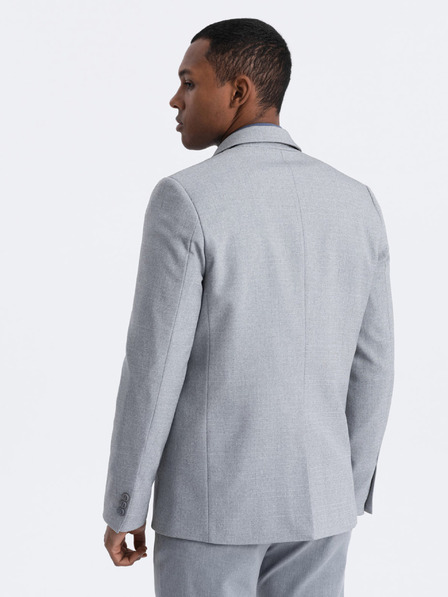 Ombre Clothing Šedé pánské sako Ombre Clothing