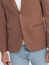 Ombre Clothing Hnědé pánské sako Ombre Clothing