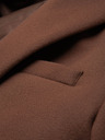 Ombre Clothing Hnědé pánské sako Ombre Clothing