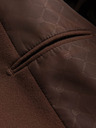 Ombre Clothing Hnědé pánské sako Ombre Clothing