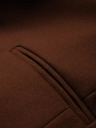 Ombre Clothing Hnědé pánské sako Ombre Clothing