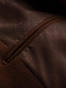 Ombre Clothing Hnědé pánské sako Ombre Clothing