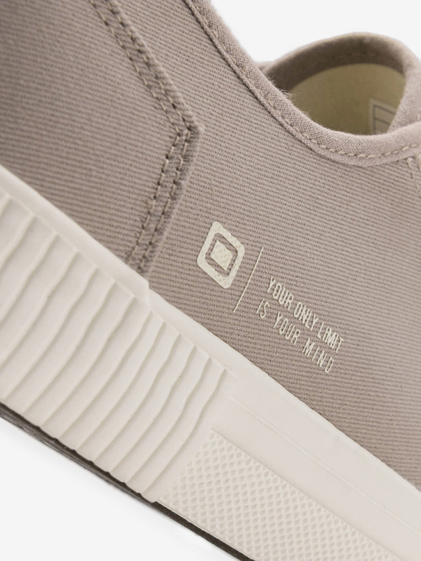 Ombre Clothing Šedé pánské basic tenisky Ombre Clothing Classic