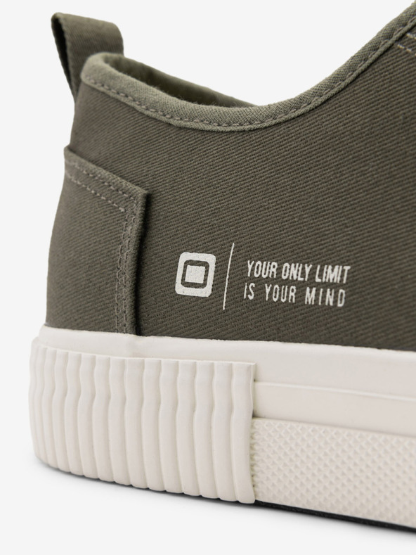 Ombre Clothing Zelené pánské basic tenisky Ombre Clothing Classic