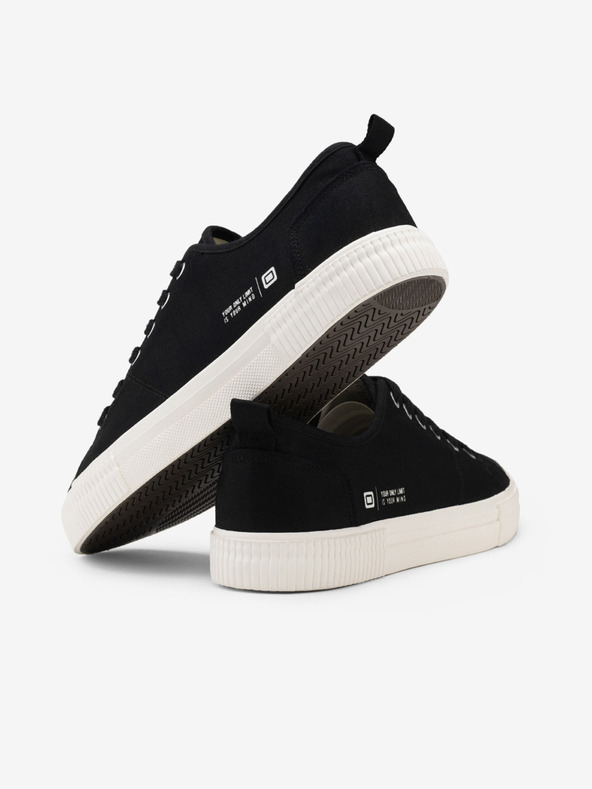 Ombre Clothing Černé pánské basic tenisky Ombre Clothing Classic