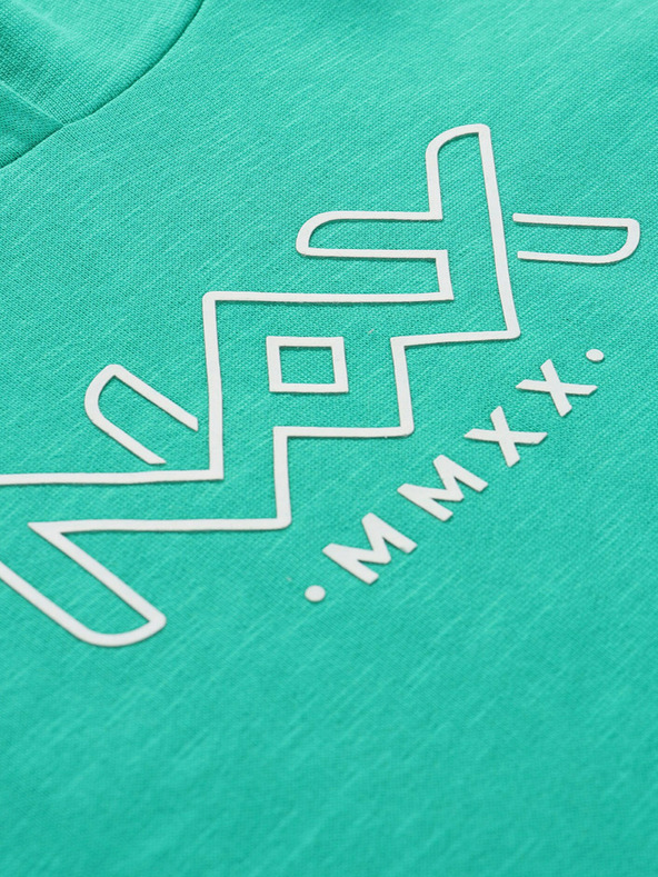 NAX Zelená dětská mikina NAX Colefo