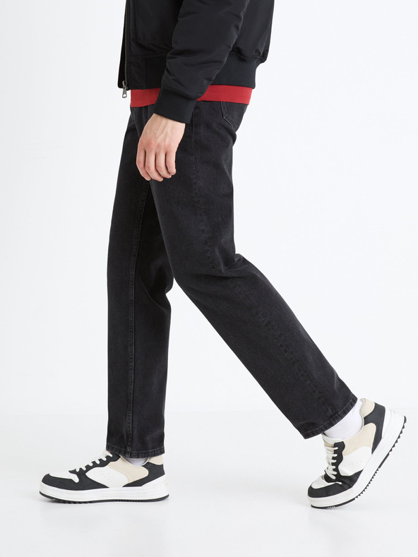 Celio Černé pánské džíny Celio Foloose