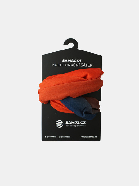 Sam 73 Oranžový multifunkční šátek SAM 73