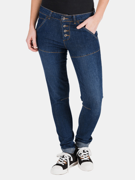 Sam 73 Tmavě modré dámské slim fit džíny SAM 73