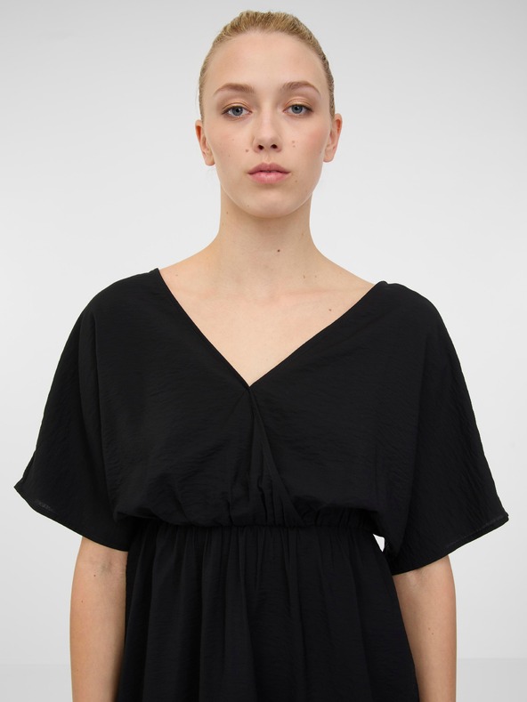 Orsay Černé dámské krátké šaty ORSAY