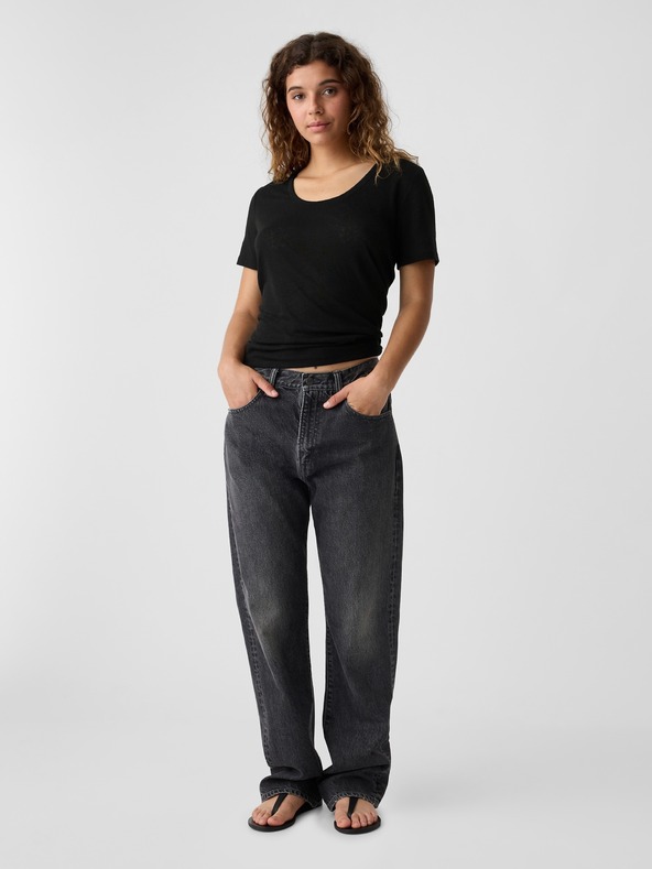 GAP Lněné tričko GAP